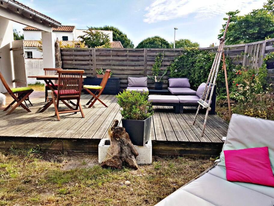 Beach House Avec Jardin 200M De La Plage La Couarde-sur-Mer Exteriör bild